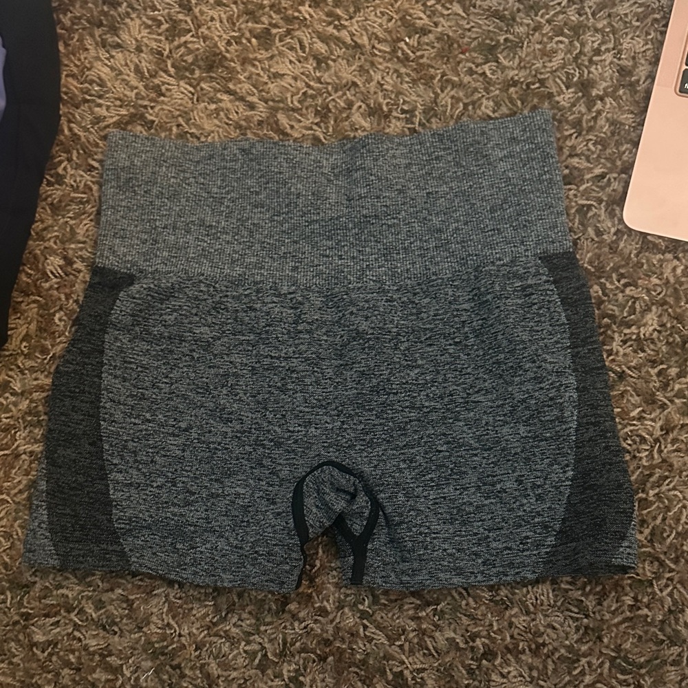 PINK Victoria's Secret Gray Bike Shorts